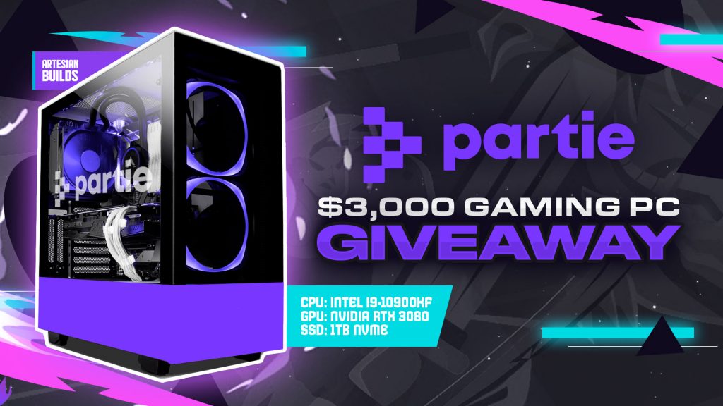 online contests, sweepstakes and giveaways - Partie | $3,000 Gaming PC Giveaway - Vast | Expand Your Reach