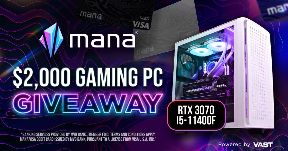Mana | $2,000 RTX 3070 Gaming PC Giveaway | Expand Your Reach