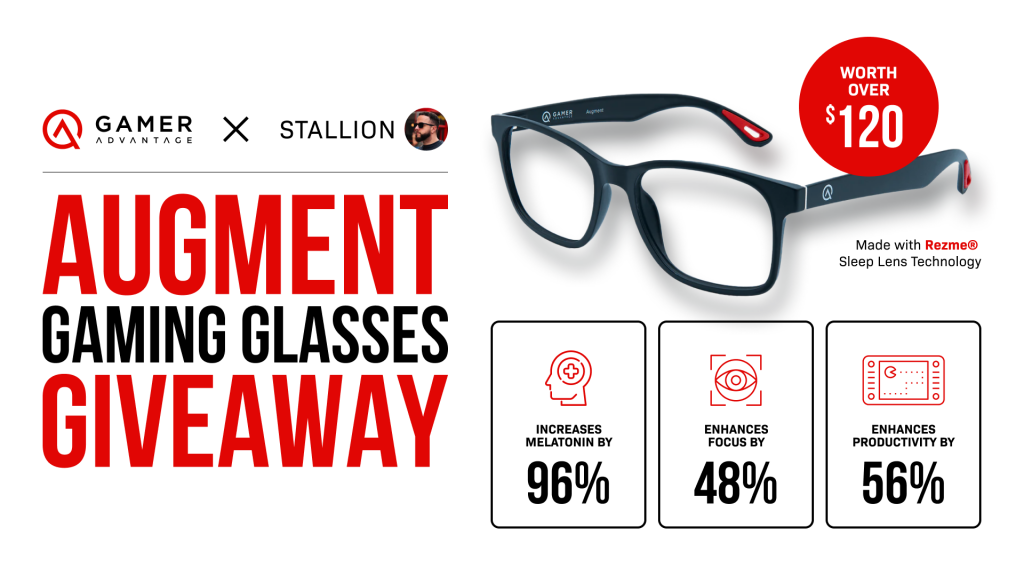 online contests, sweepstakes and giveaways - Stallion x Gamer Advantage | Augment Gaming Glasses Giveaway -