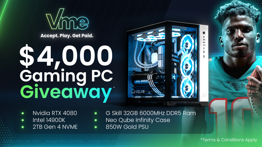 online contests, sweepstakes and giveaways - Vme | $4,000 RTX 4080 Gaming PC -